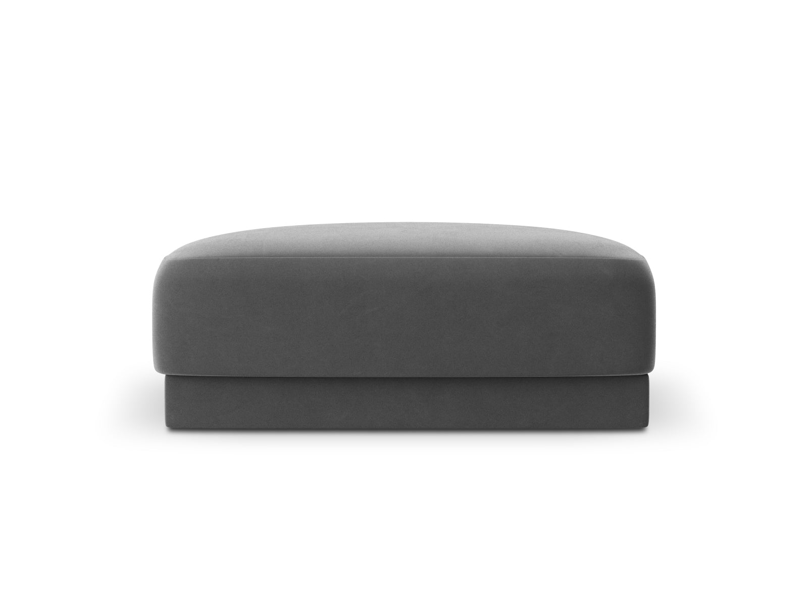 Miley Pouf, 90x90 cm — Grey