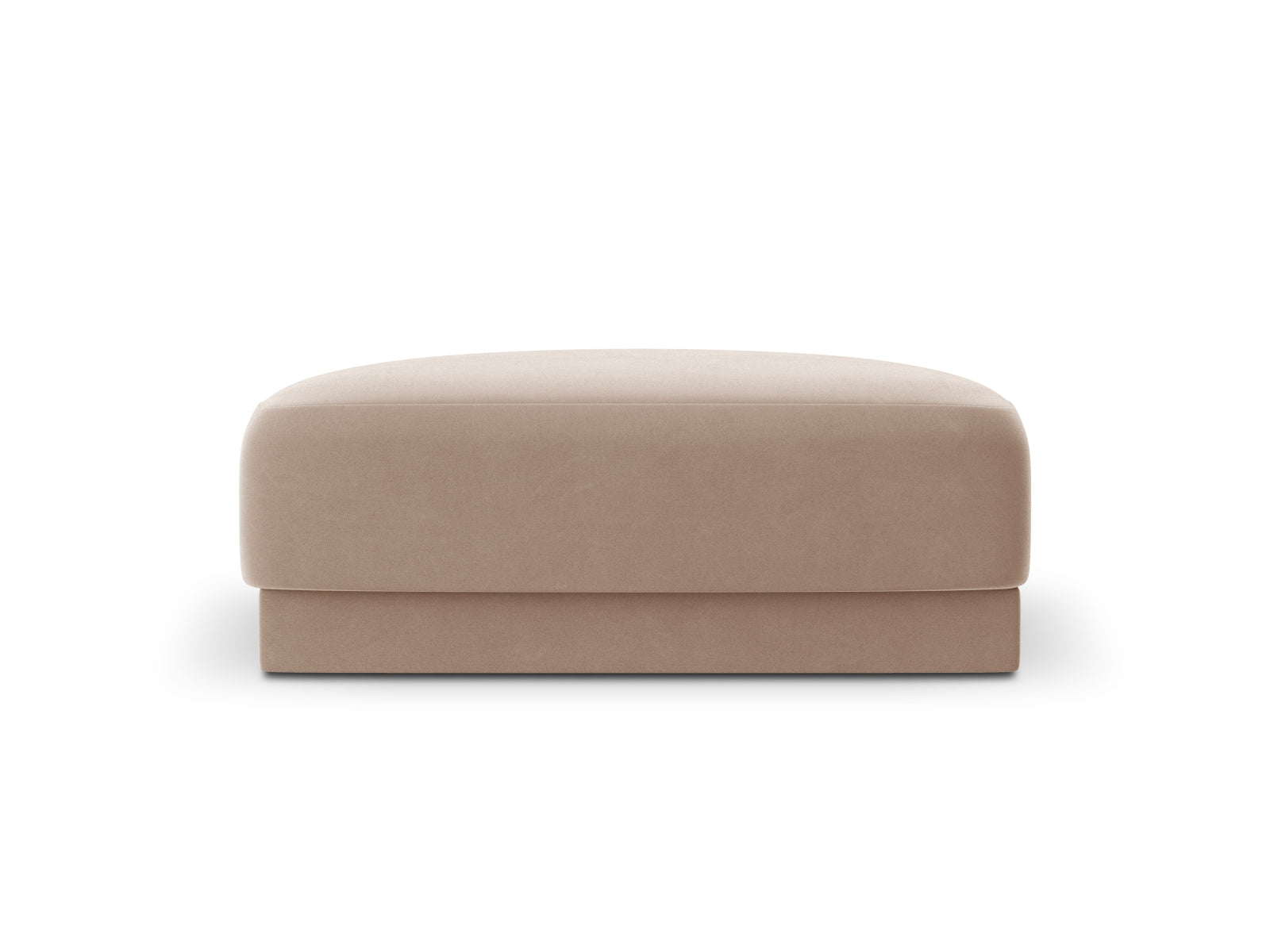 Miley Pouf, 90x90 cm — Cappuccino