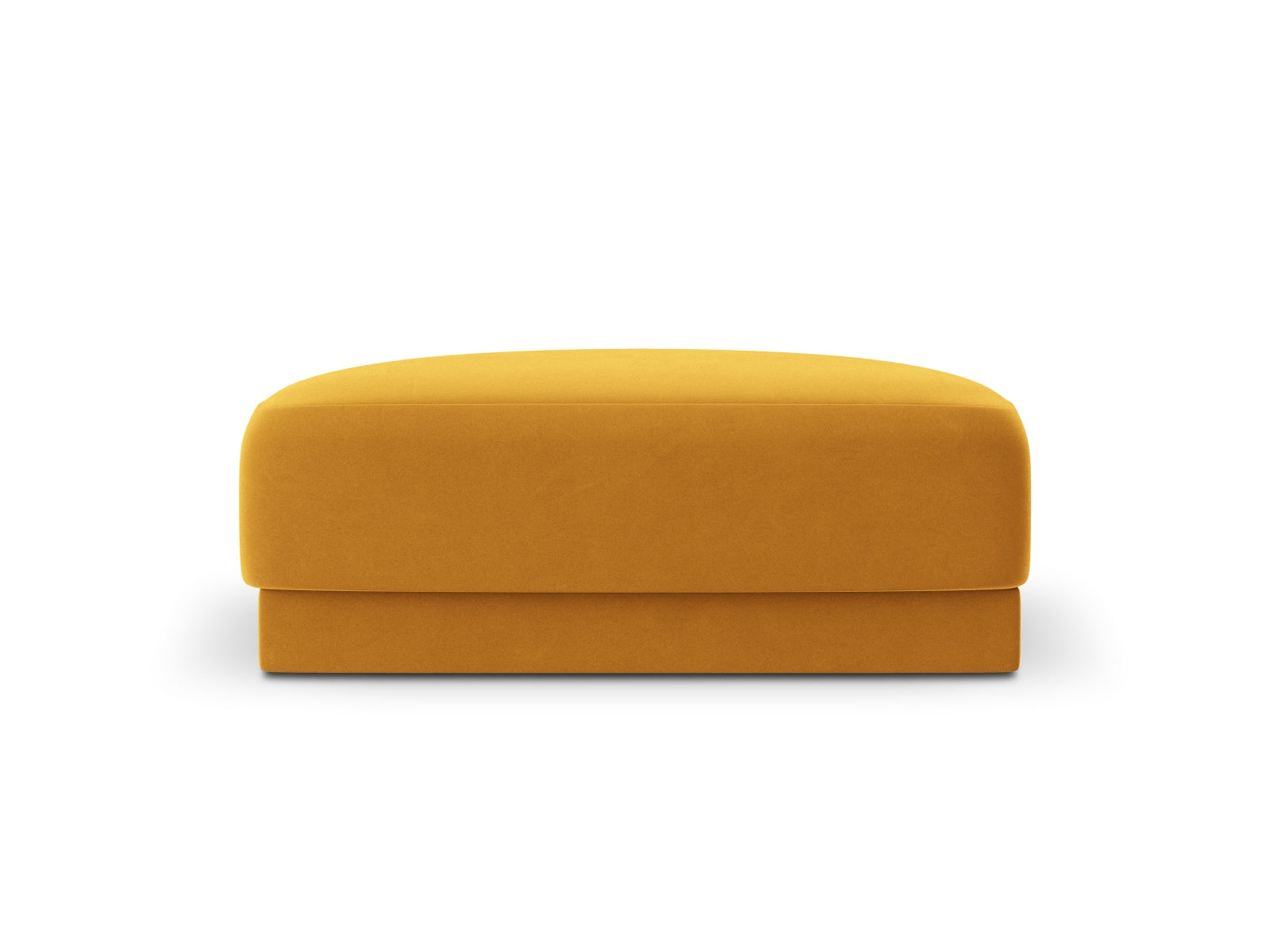 Miley Pouf, 90x90 cm — Yellow
