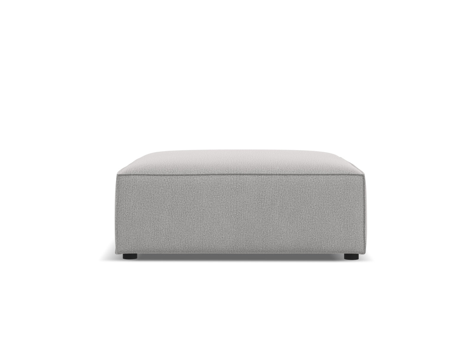 Jodie Pouf, 99x80 cm — Light Grey