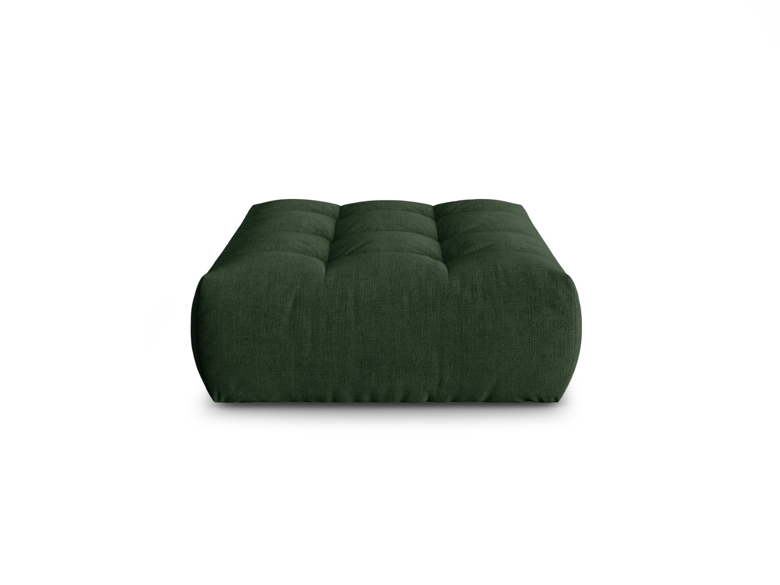 Bloom Pouf, 107x99 cm — Moss Green