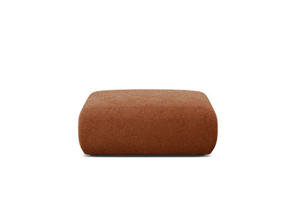 Pouf Bouclé Beige Molino — Terracotta