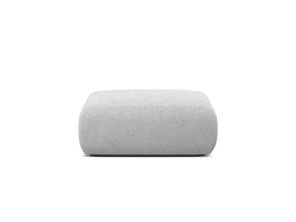 Pouf Bouclé Beige Molino — Light Grey