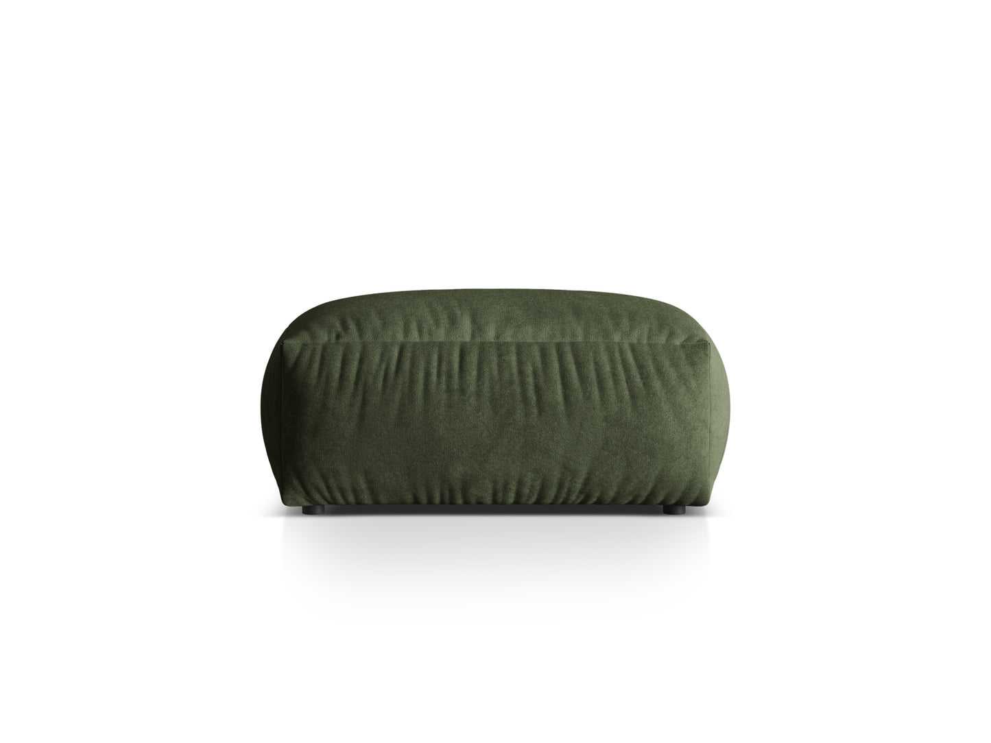 Martina large pouf, 108x108 cm — Green
