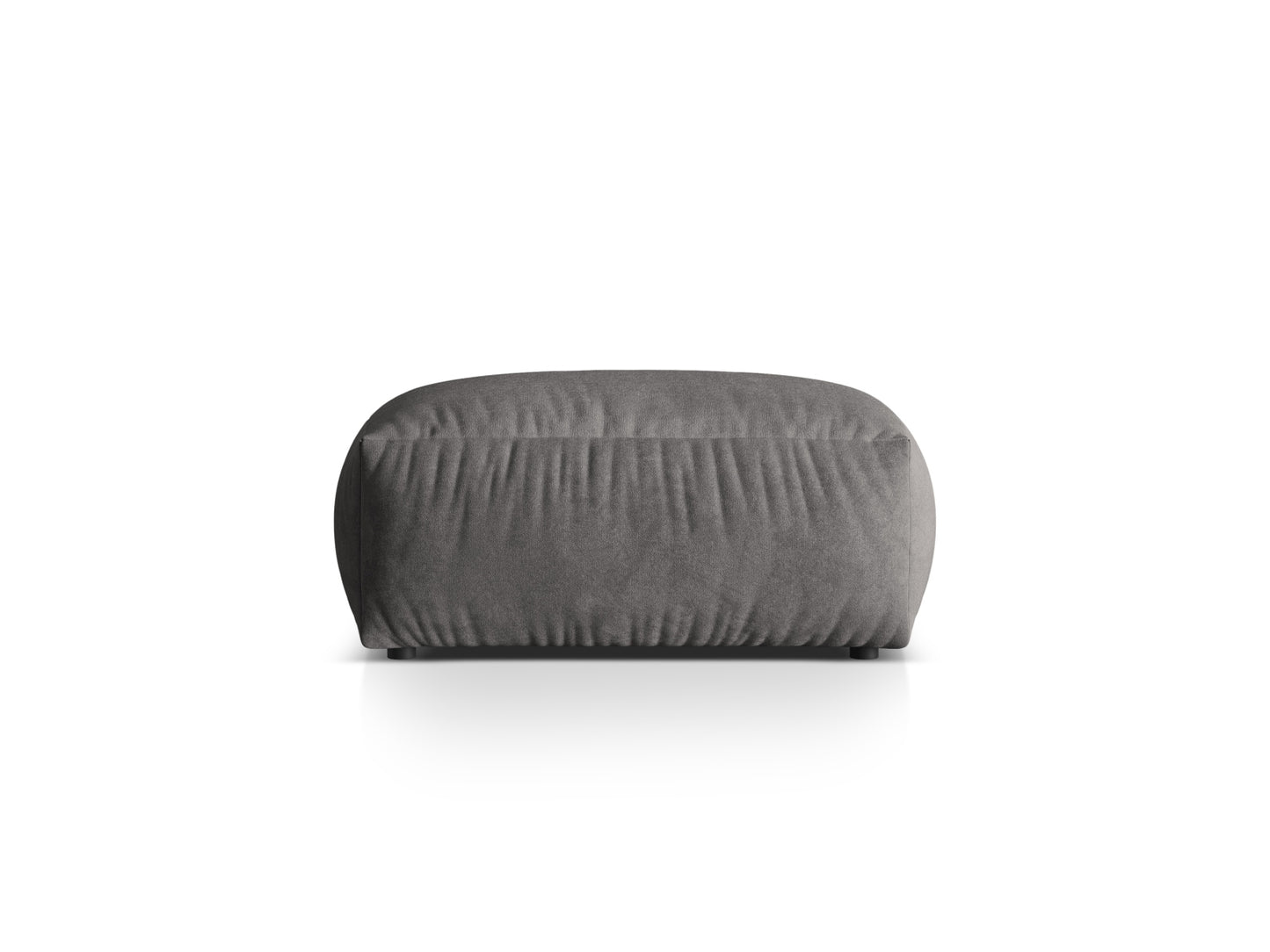 Martina large pouf, 108x108 cm — Grey