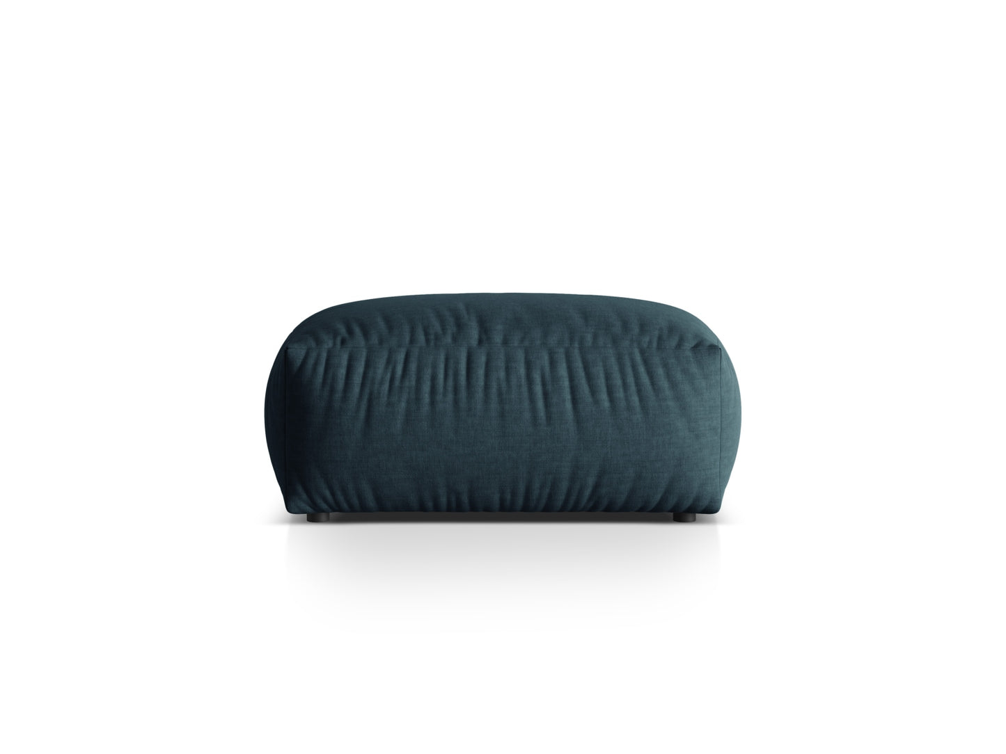 Martina Large pouf, 108x108 cm — Blue Jeans