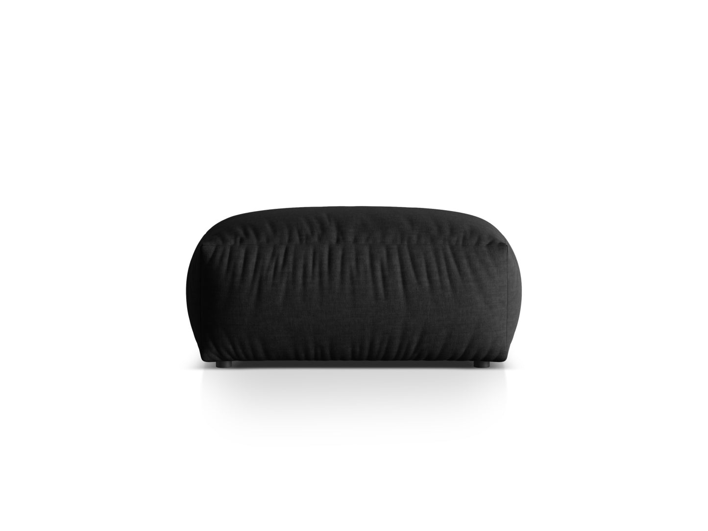 Martina Large pouf, 108x108 cm — Black