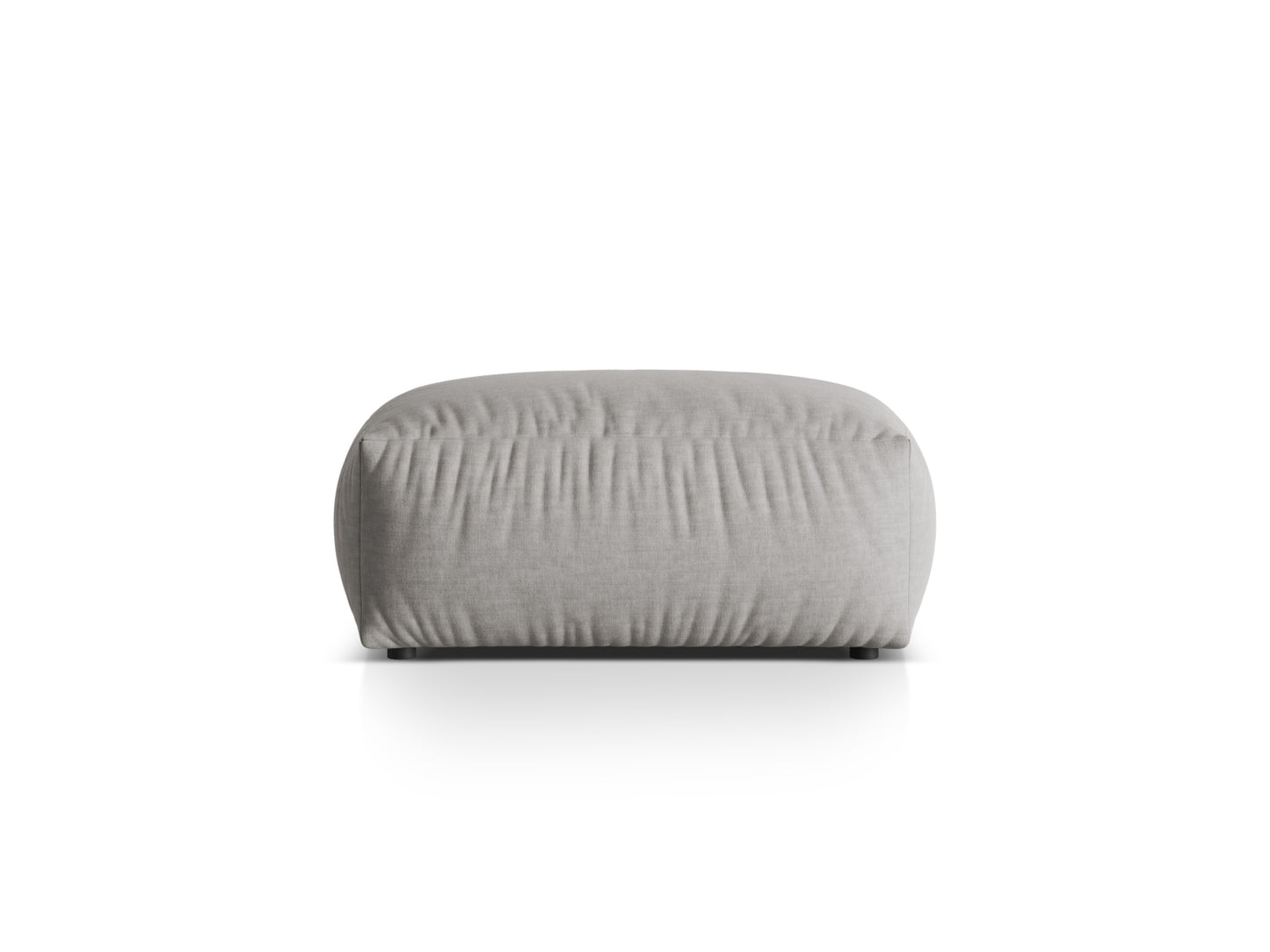 Martina Large pouf, 108x108 cm — Light Grey