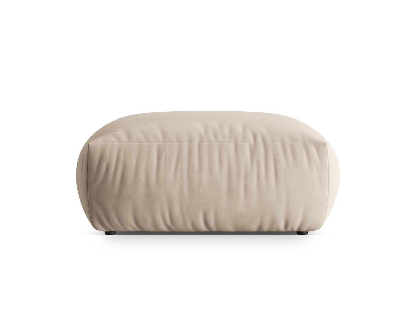 Chris Pouf, 100x100 cm — Light Beige