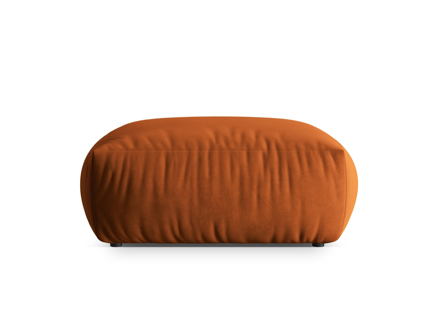 Chris Pouf, 100x100 cm — Terracotta