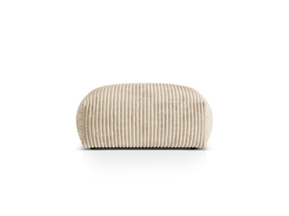 Martina Large pouf, 108x108 cm — Light Beige