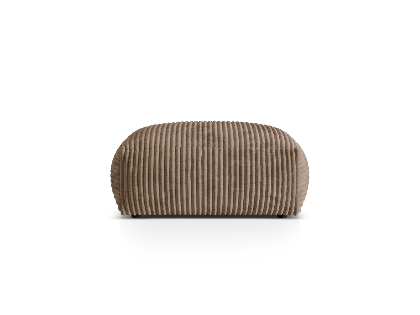 Martina Large pouf, 108x108 cm — Acorn