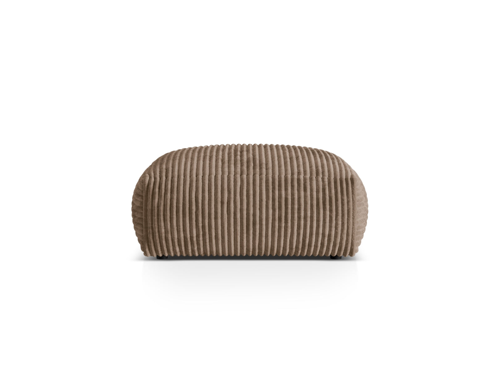 Martina Large pouf, 108x108 cm — Acorn