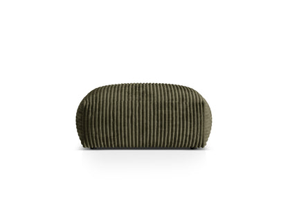 Martina Large pouf, 108x108 cm — Moss Green