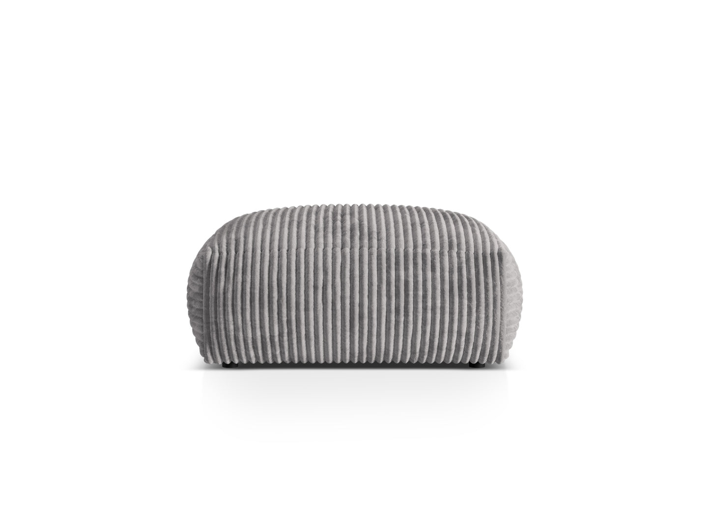 Martina Large pouf, 108x108 cm — Light Grey