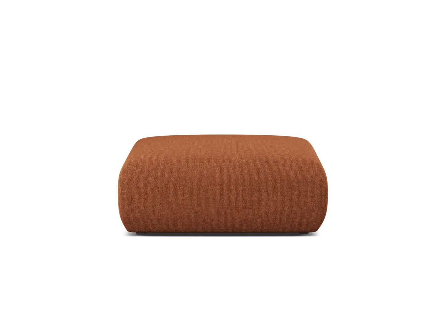 Pouf Chenille Anthrazit Molino — Brick