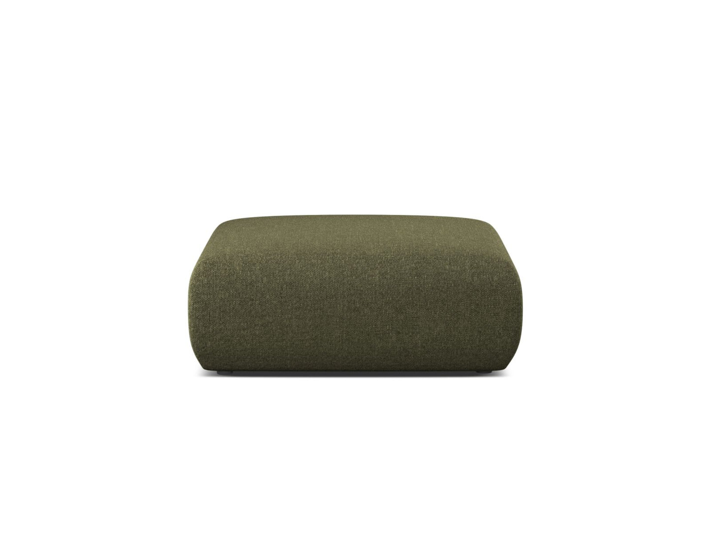 Pouf Chenille Anthrazit Molino — Green