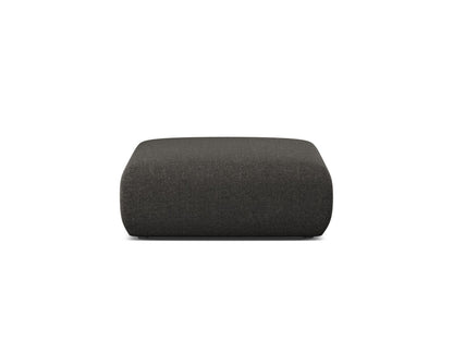 Pouf Chenille Anthrazit Molino — Dark Grey
