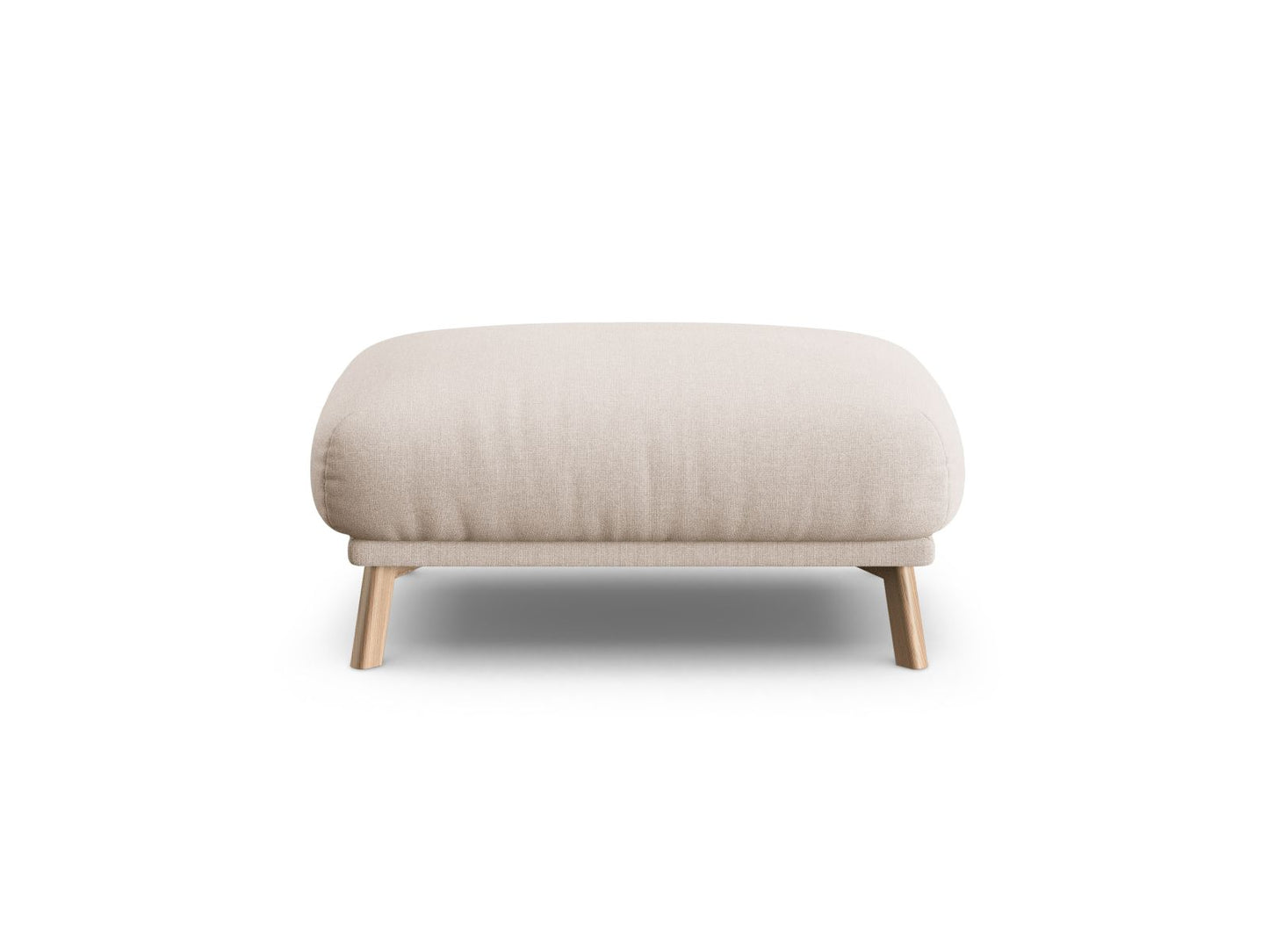 Naomi Pouf, 100x70 cm — Beige