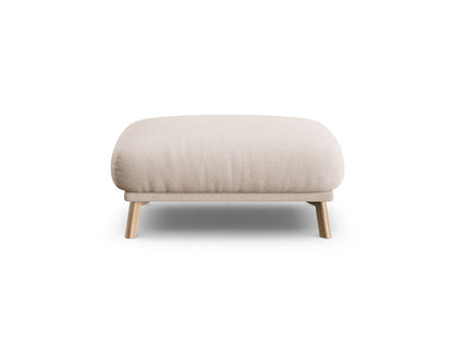 Naomi Pouf, 100x70 cm — Beige