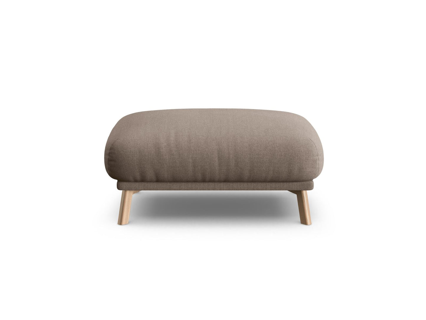 Naomi Pouf, 100x70 cm — Cappuccino