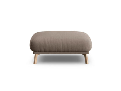Naomi Pouf, 100x70 cm — Cappuccino