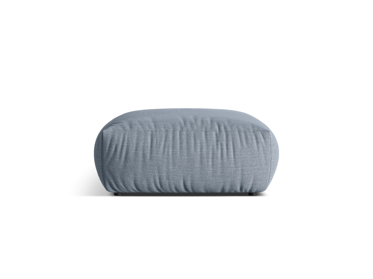 Chris Pouf, 100x100 cm — Muted Blue