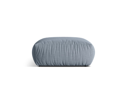 Chris Pouf, 100x100 cm — Muted Blue