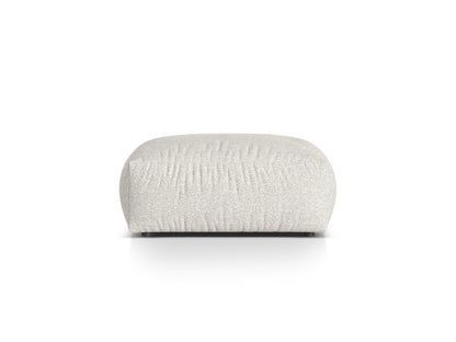 Martina large pouf, 108x108 cm — Grey Beige Melange