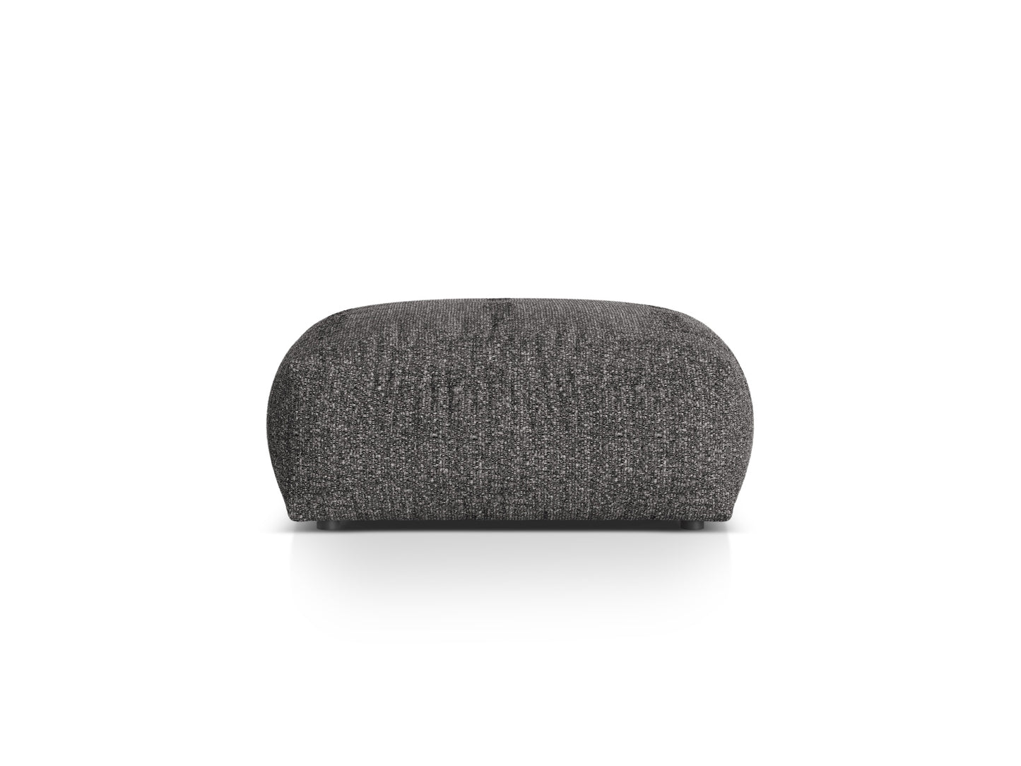 Martina large pouf, 108x108 cm — Anthracite