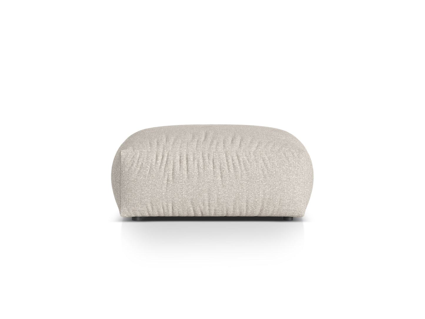 Martina large pouf, 108x108 cm — Beige