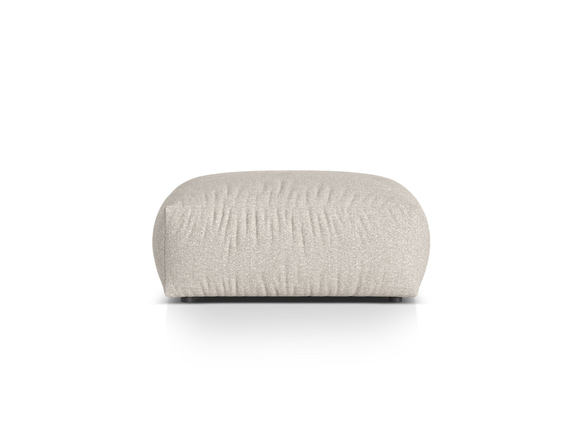 Martina large pouf, 108x108 cm — Beige