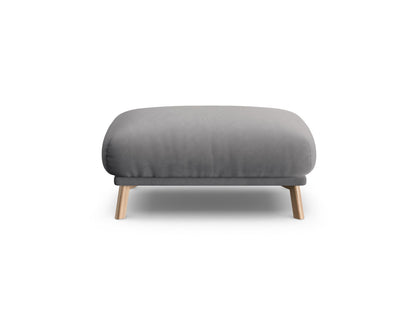 Naomi Pouf, 100x70 cm — Grey