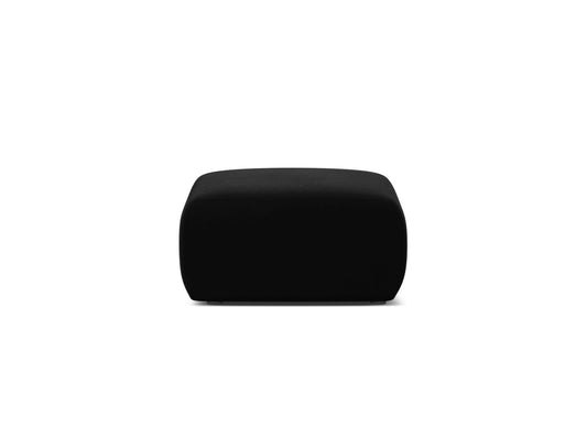 Molino Pouf, 2 Seats — Black