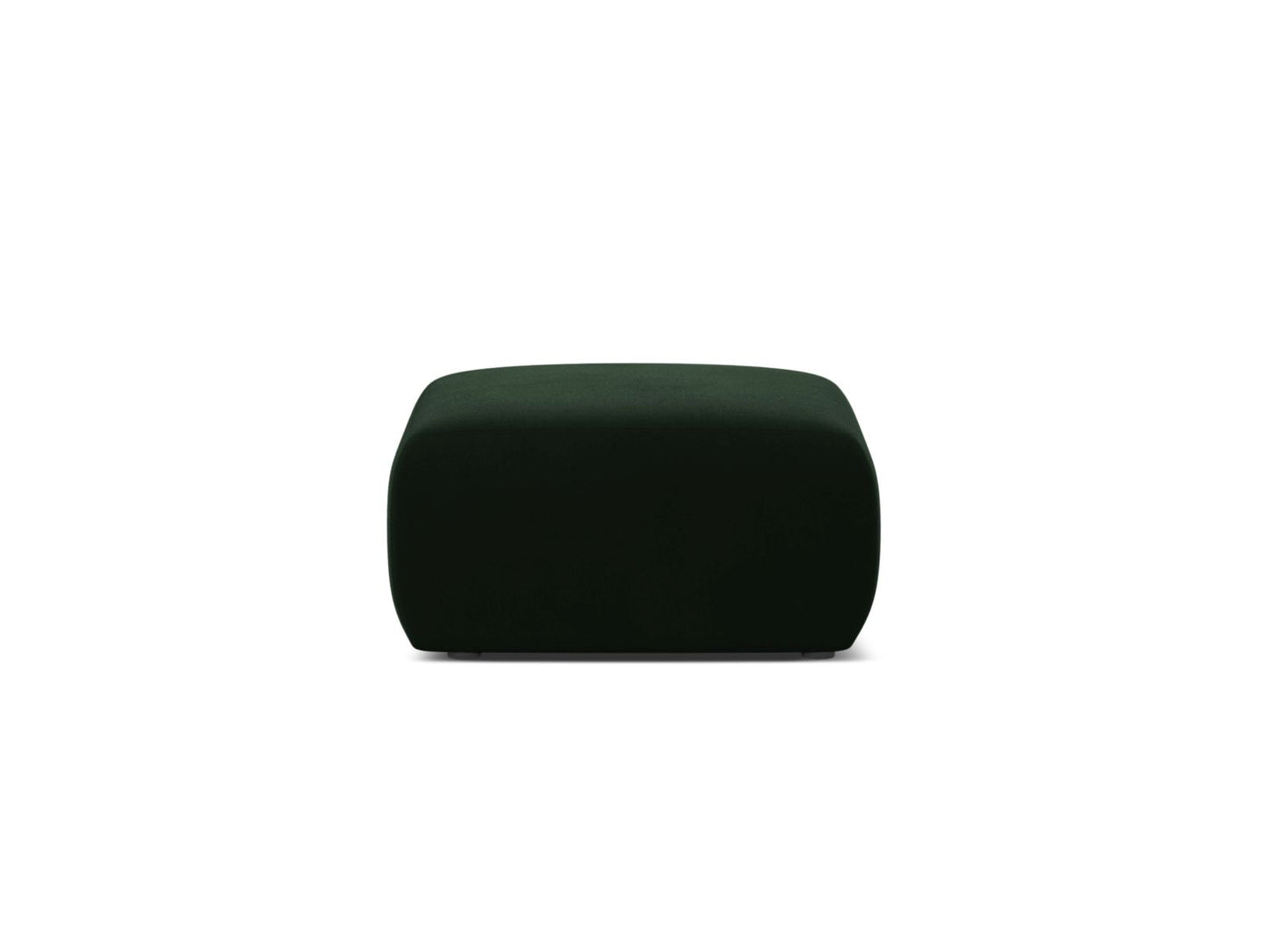 Molino Pouf, 2 Seats — Bottle Green