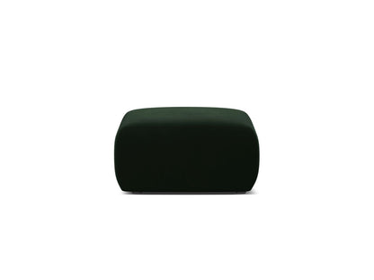 Molino Pouf, 2 Seats — Bottle Green