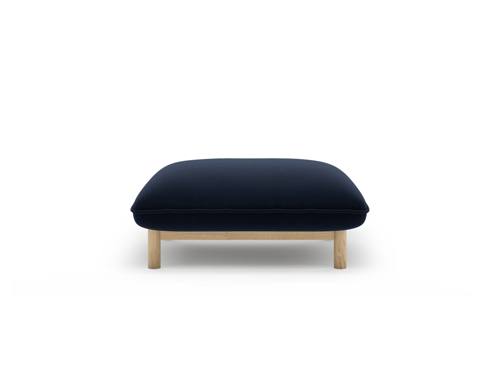 Ada Pouf, 80x65 cm — Royal Blue