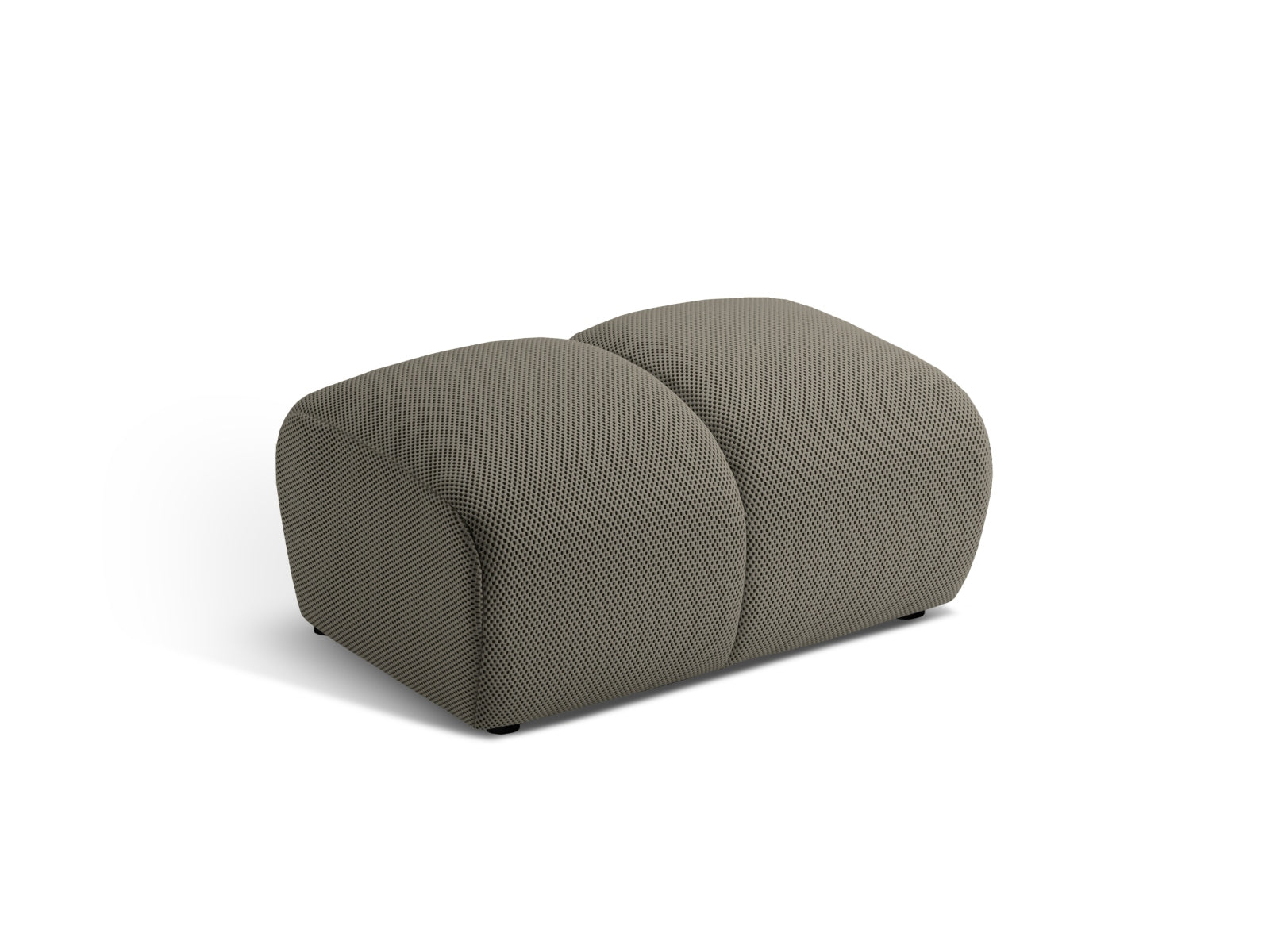 Diana Pouf, 82x60 cm — Steel