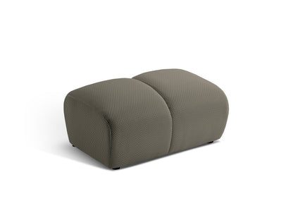 Pouf 3D Schwarz Diana — Steel