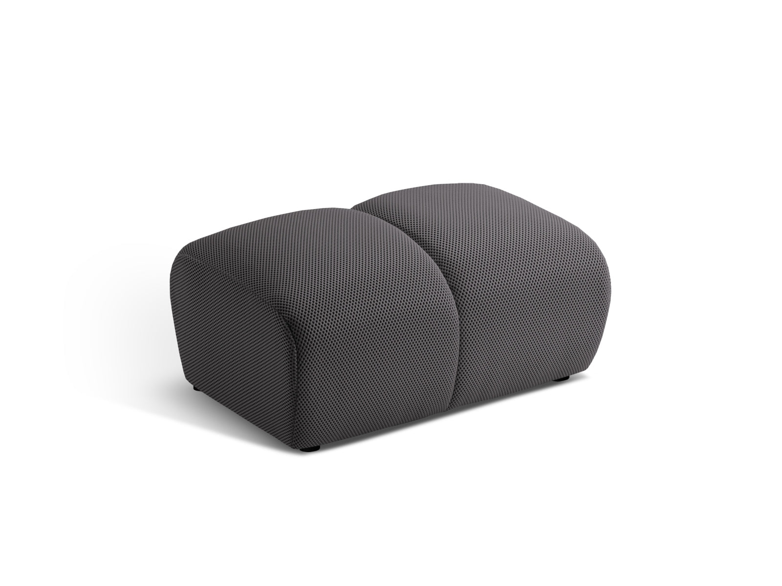 Diana Pouf, 82x60 cm — Espresso