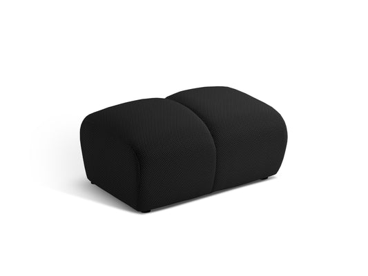 Diana Pouf, 82x60 cm — Black