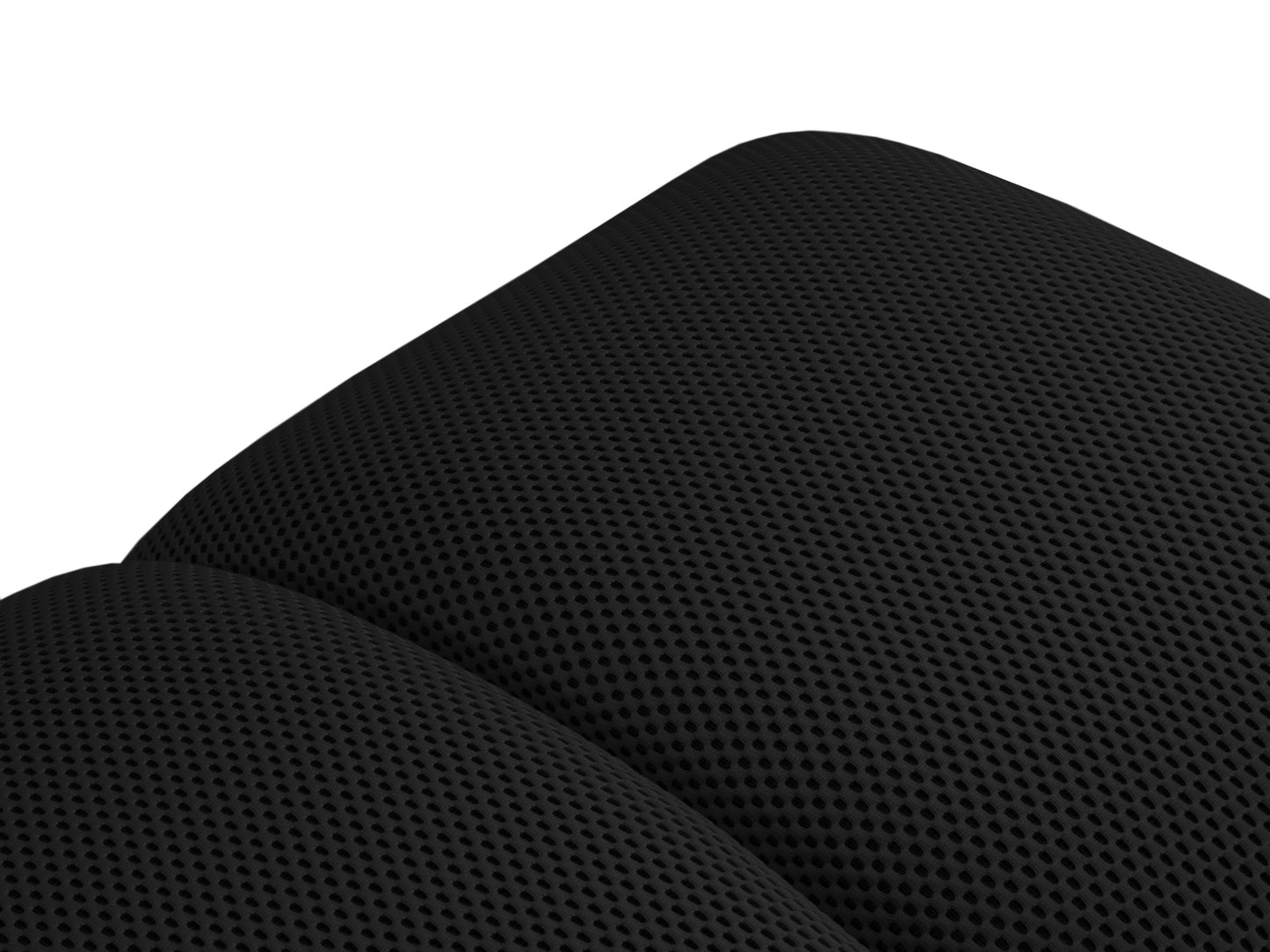 Pouf 3D Schwarz Diana — Maße und Details