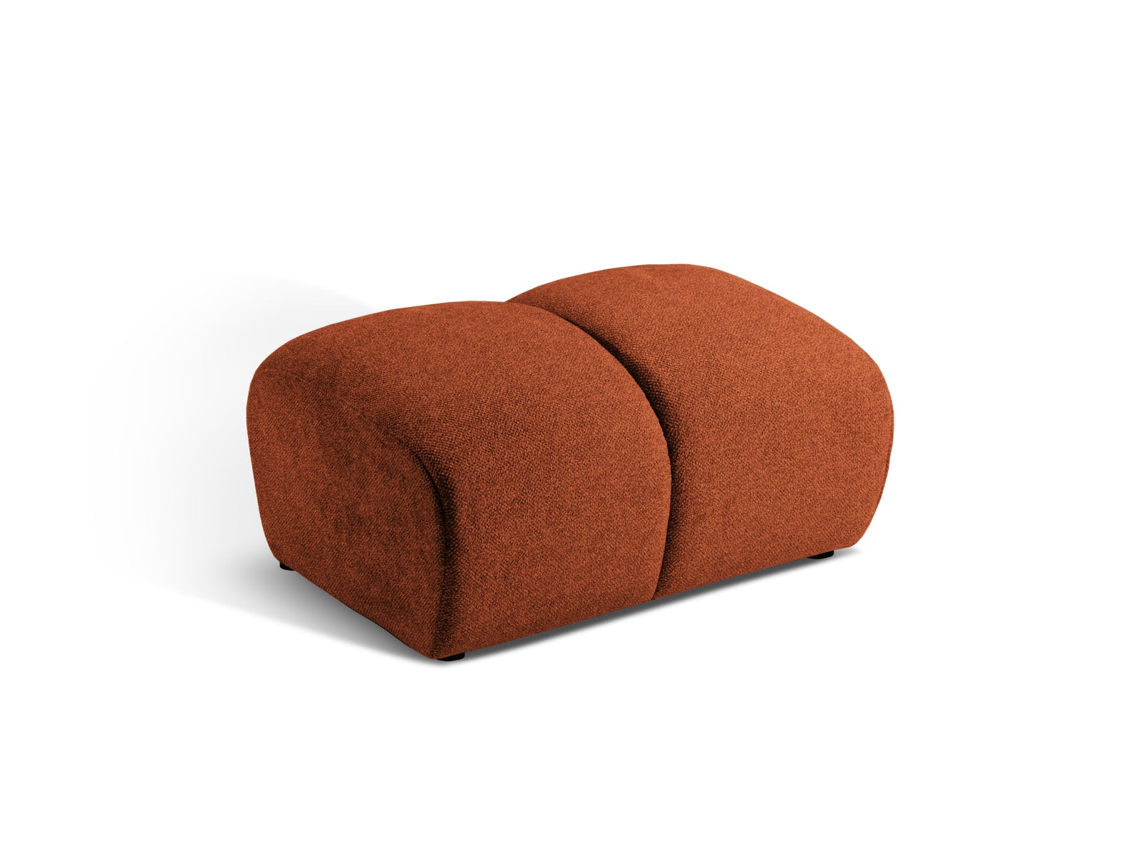 Diana Pouf, 82x60 cm — Terracotta