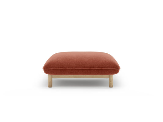 Ada Pouf, 80x65 cm — Auburn