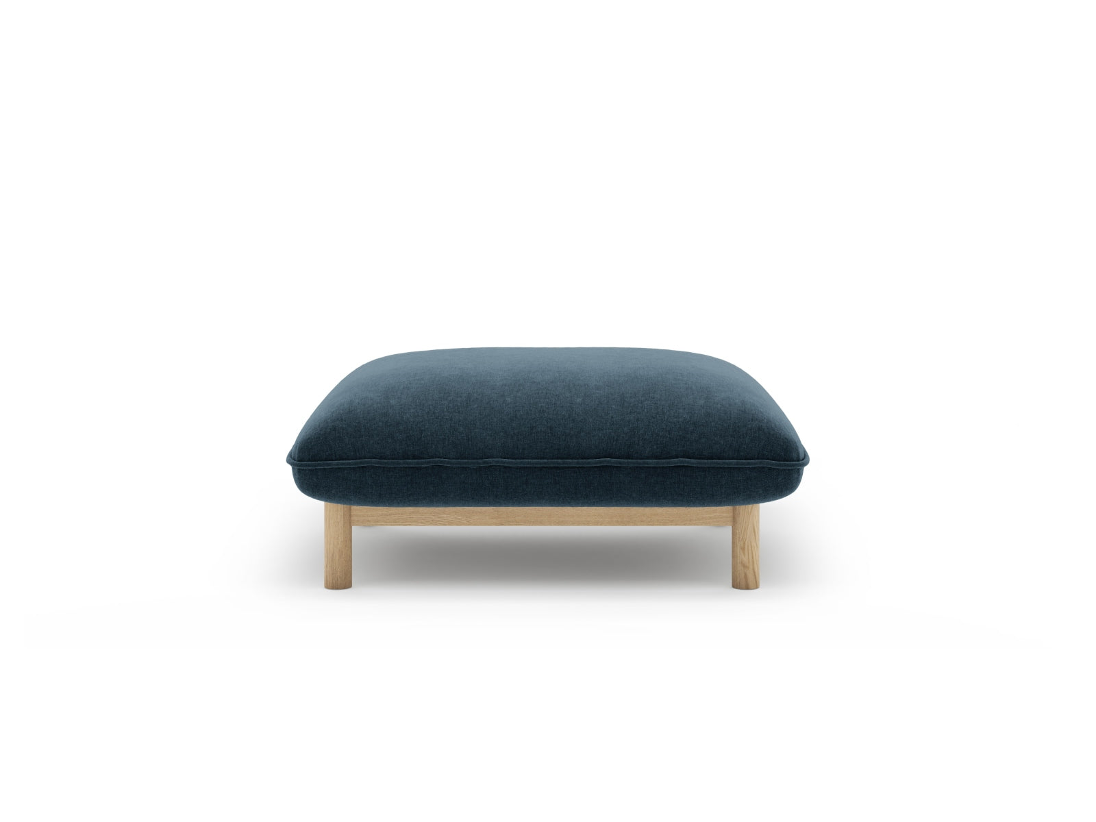 Ada Pouf, 80x65 cm — Navy Blue
