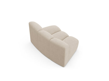 Sofamodul Bouclé Beige Lupine — Detailansicht