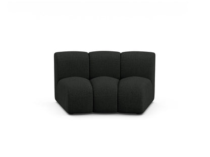Sofamodul Bouclé Beige Lupine — Black