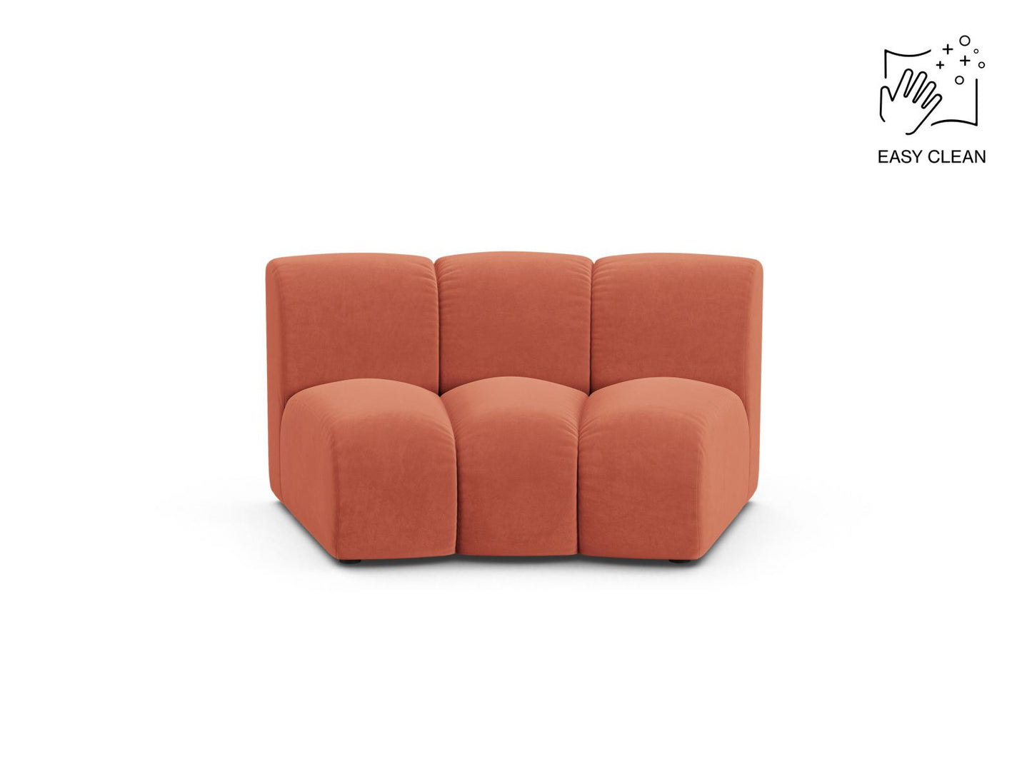 Sofamodul Samt Beige Lupine — Coral