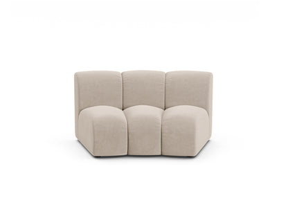 Sofamodul Samt Beige Lupine — Beige