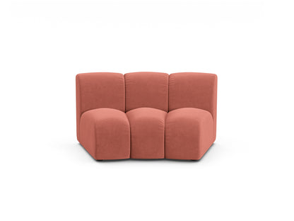 Sofamodul Samt Beige Lupine — Coral